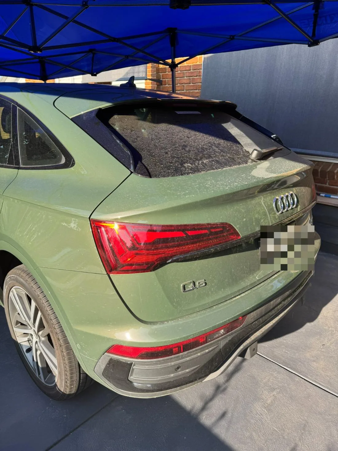 Exterior detail · Audi Q5 before