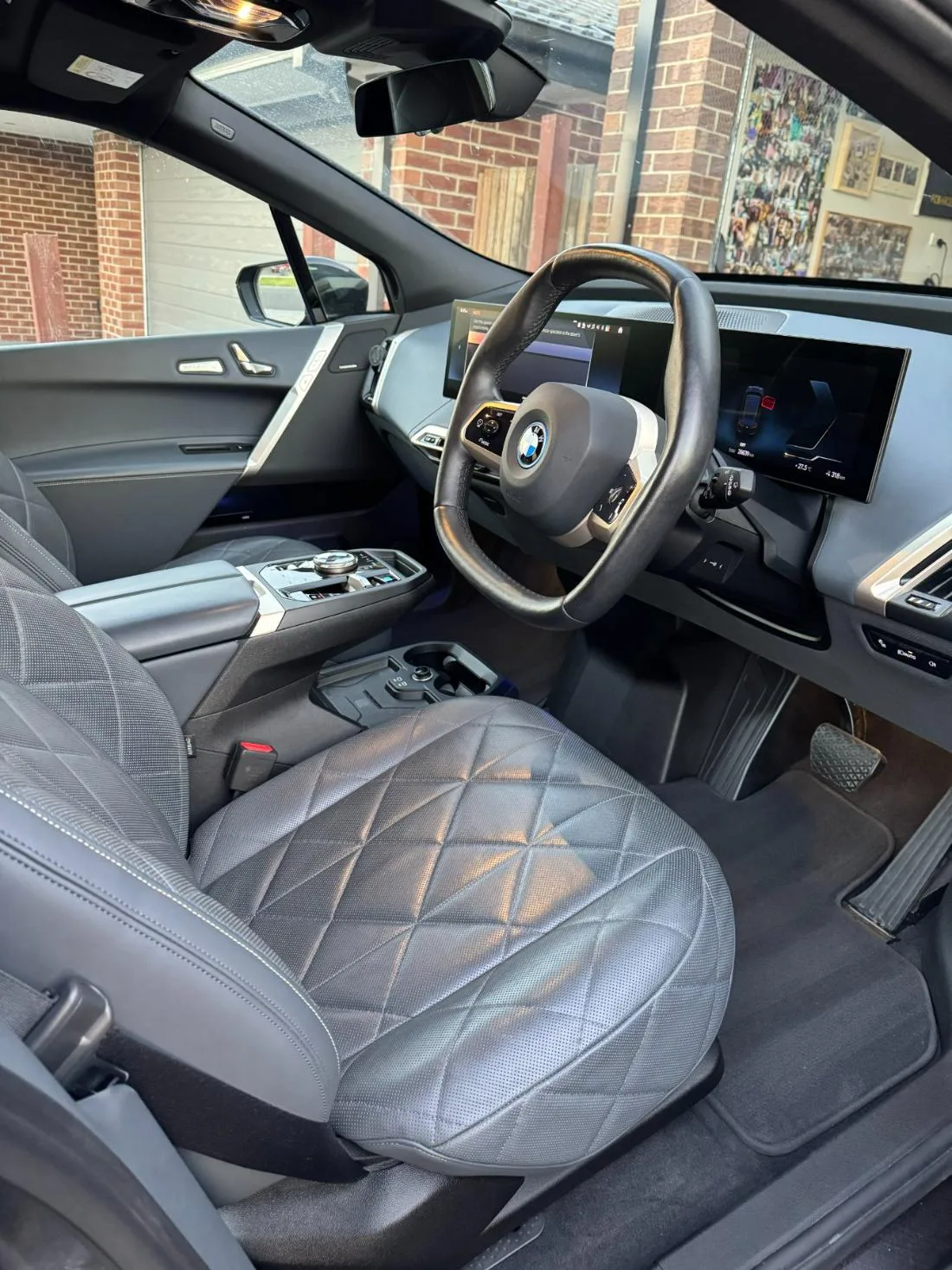Interior detail · BMW iX after