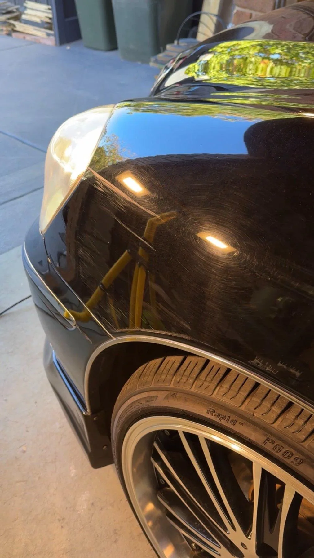 2 step paint correction · Toyota Crown before