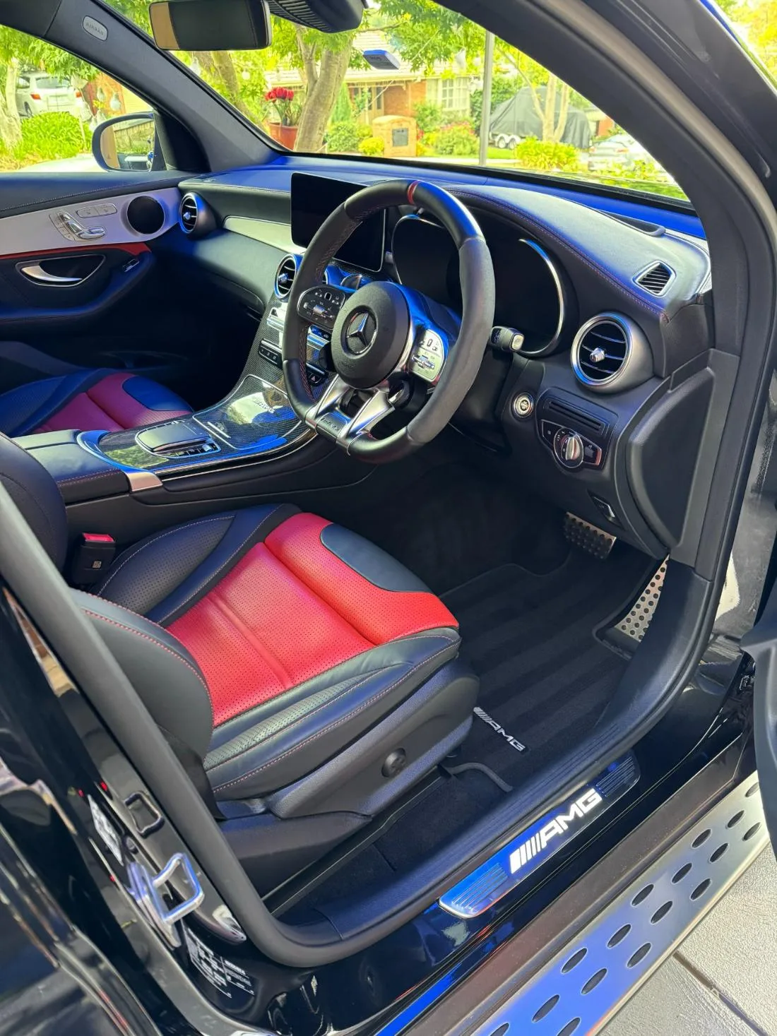Interior detail · Mercedes GLC63S AMG after