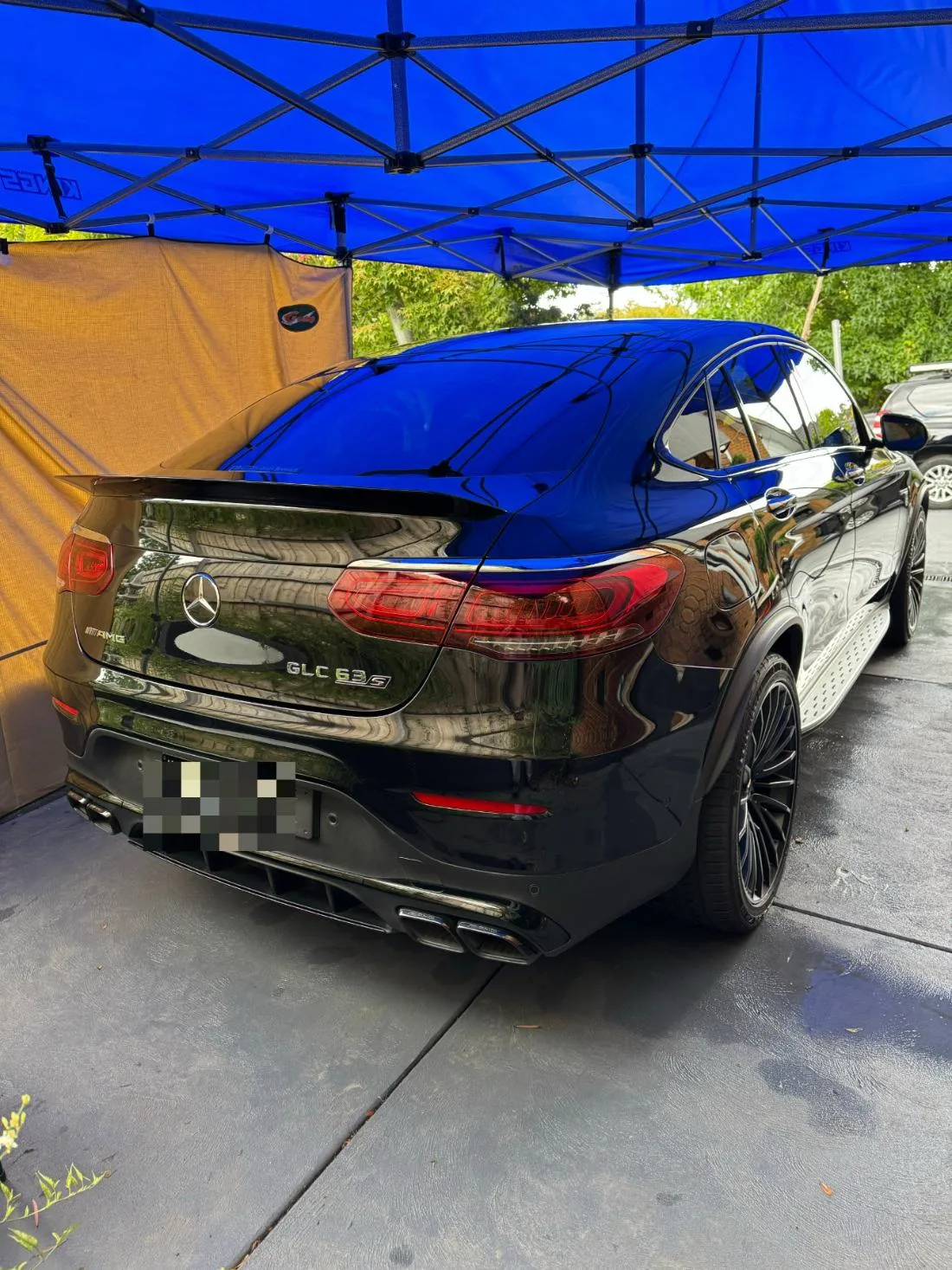 Exterior detail · Mercedes GLC63S AMG after