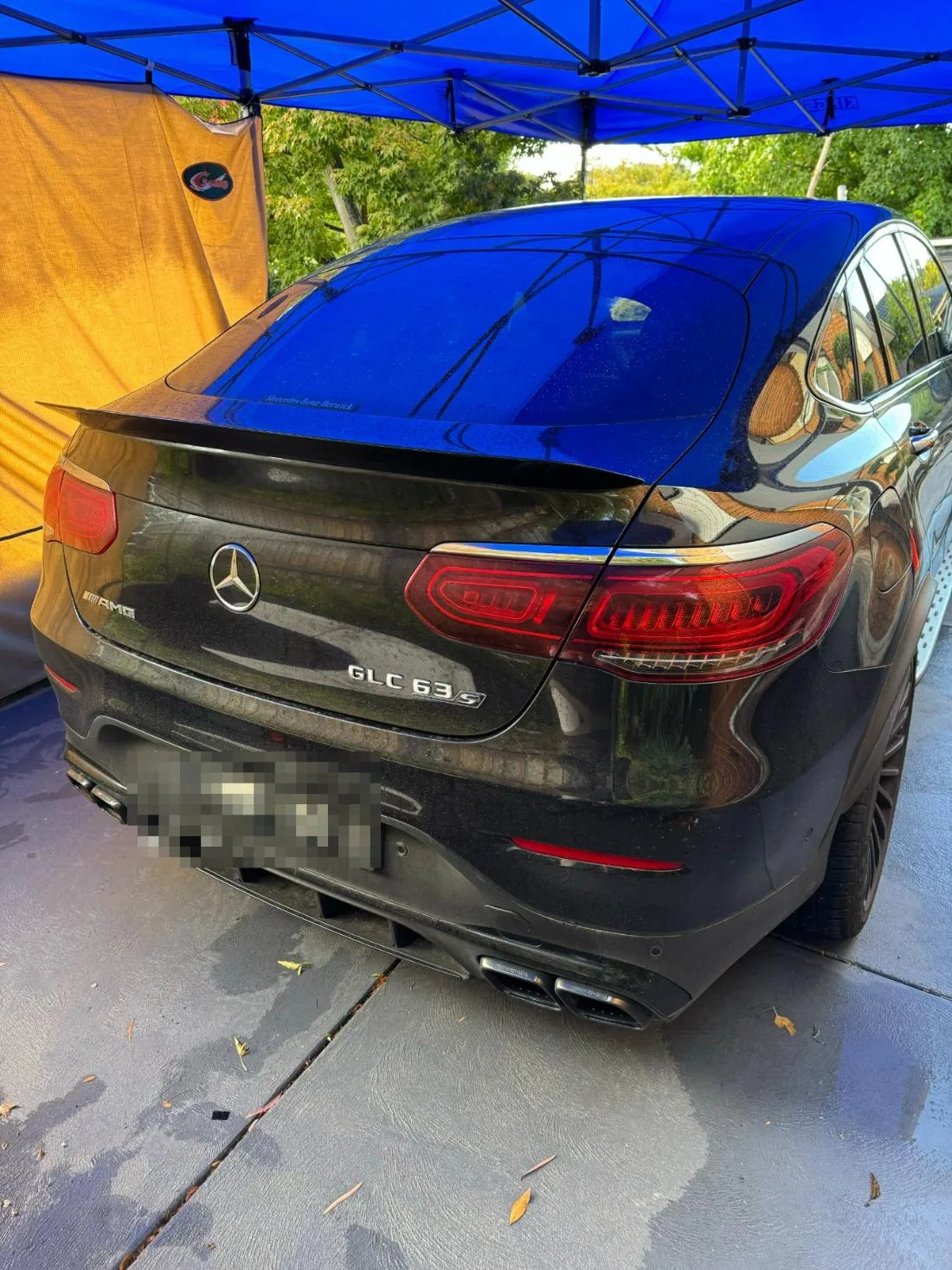 Exterior detail · Mercedes GLC63S AMG before