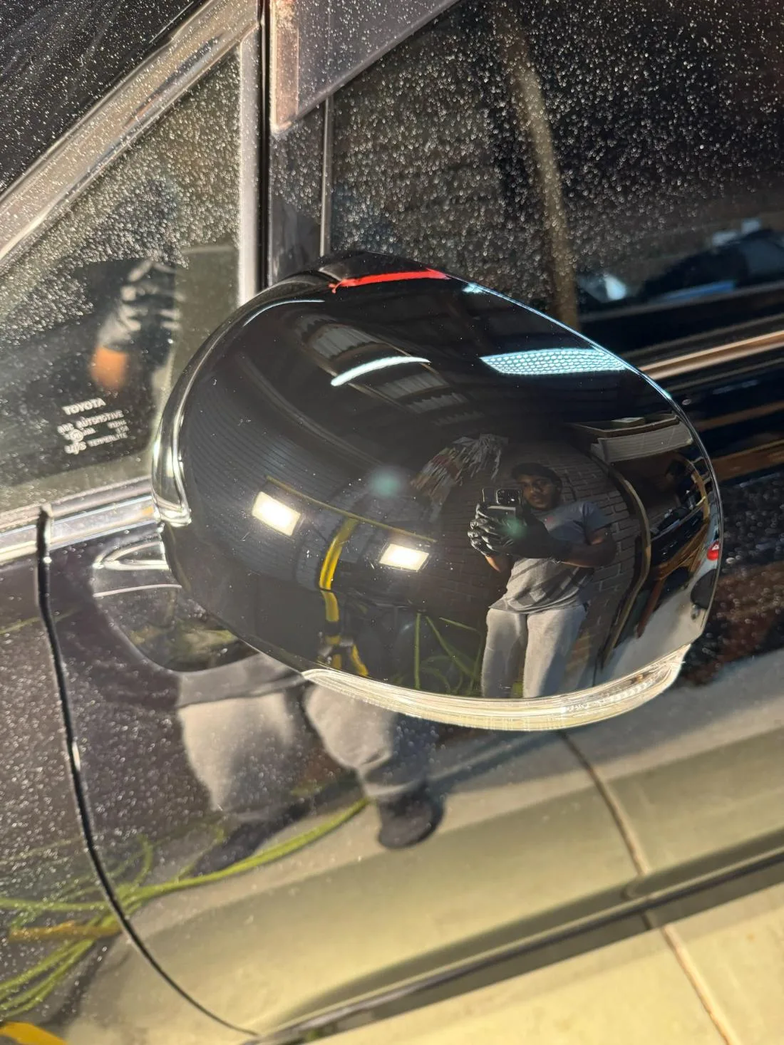Paint correction · mirror cap after
