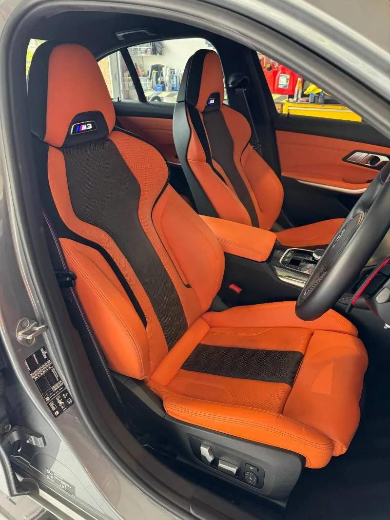 BMW M3 G80 bucket seats